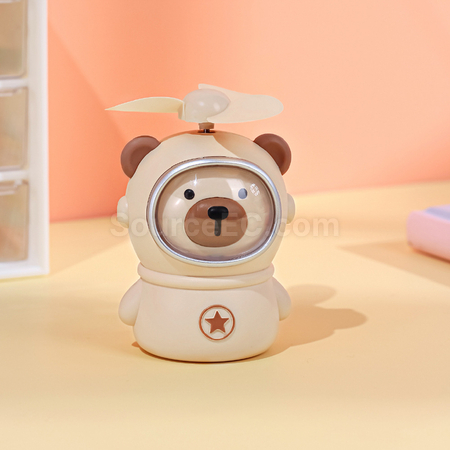 禮品訂造小熊可擕式風扇紀念品