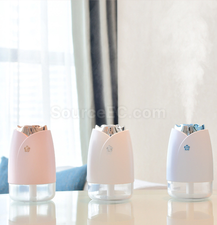 禮品訂造玫瑰USB空氣加濕器紀念品