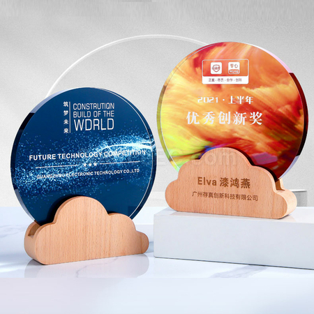 禮品訂造水晶獎座紀念品