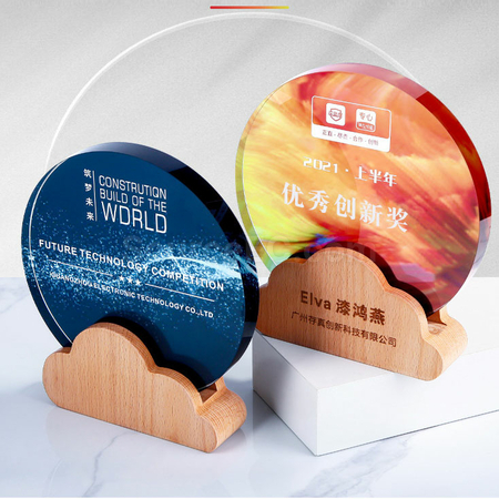 禮品訂造水晶獎座紀念品