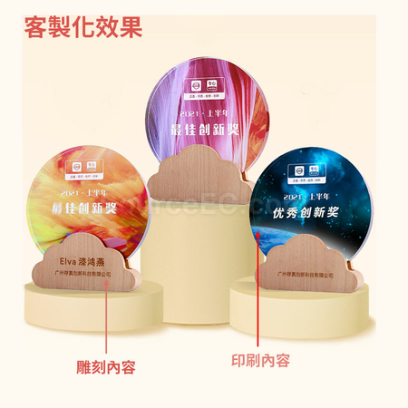 禮品訂造水晶獎座紀念品