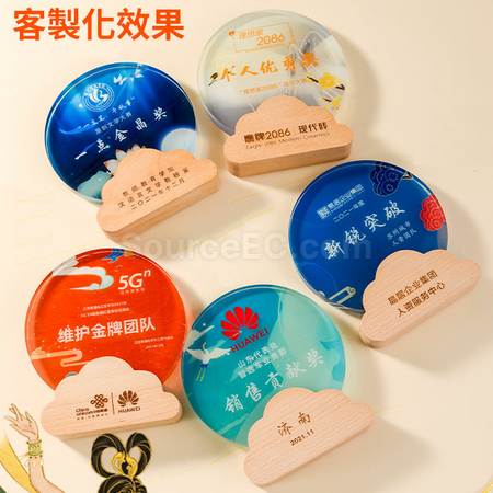 禮品訂造水晶獎座紀念品