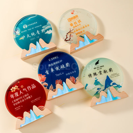 禮品訂造水晶獎座紀念品