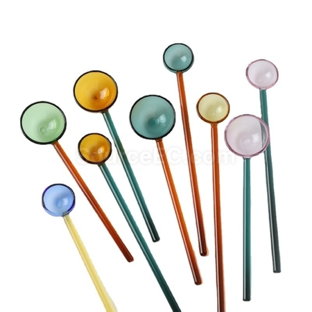 禮品訂造彩色甜品勺子紀念品