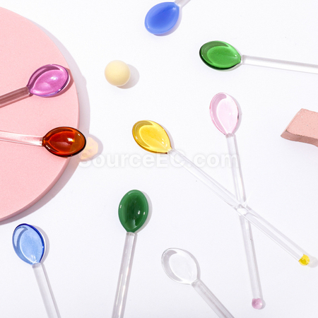 禮品訂造彩色甜品勺子紀念品