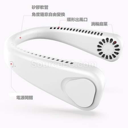 禮品訂造無葉掛脖風扇紀念品