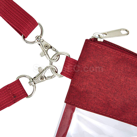 禮品訂造PVC透明斜挎袋紀念品