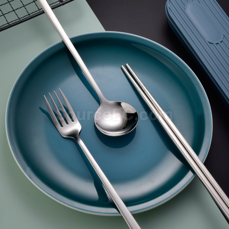 禮品訂造不銹鋼自備餐具套裝紀念品