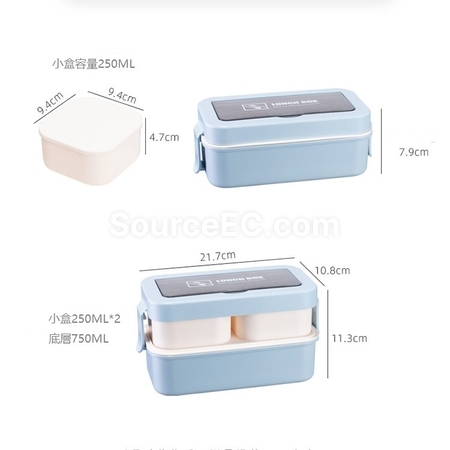 禮品訂造便攜帶餐具飯盒紀念品