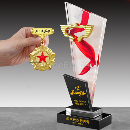 禮品訂造水晶獎座紀念品