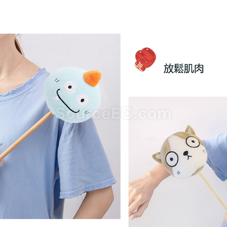 禮品訂造卡通搥背棒紀念品