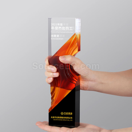 禮品訂造琉璃獎座紀念品