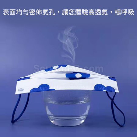 禮品訂造克萊因藍一次性口罩紀念品
