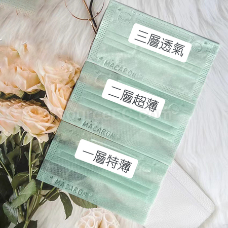 禮品訂造馬卡龍輕薄一次性口罩紀念品