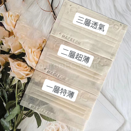 禮品訂造馬卡龍輕薄一次性口罩紀念品