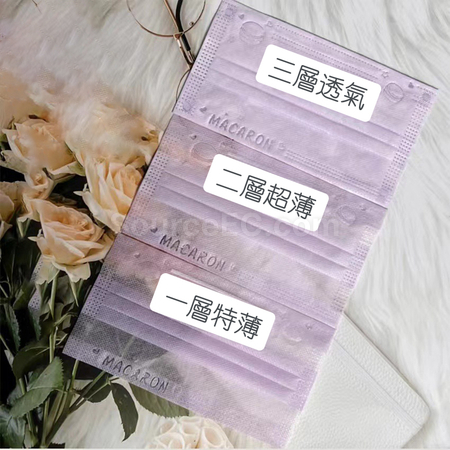禮品訂造馬卡龍輕薄一次性口罩紀念品