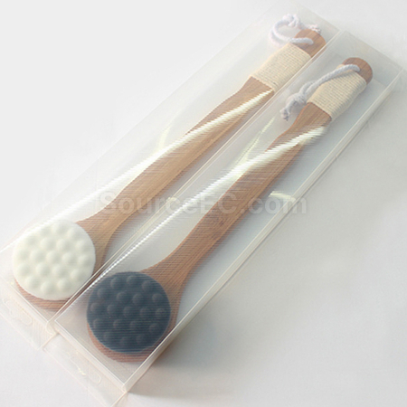 禮品訂造貓爪軟毛長柄沖涼刷紀念品