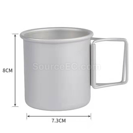 禮品訂造戶外鋁合金折疊水杯紀念品
