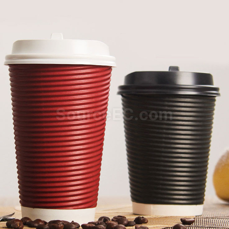 禮品訂造螺紋加厚紙杯紀念品