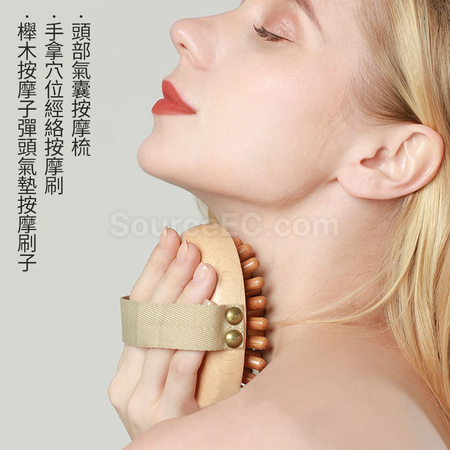 禮品訂造原木按摩刷紀念品