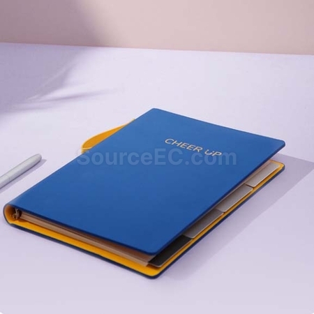 禮品訂造PU 活頁筆記本紀念品