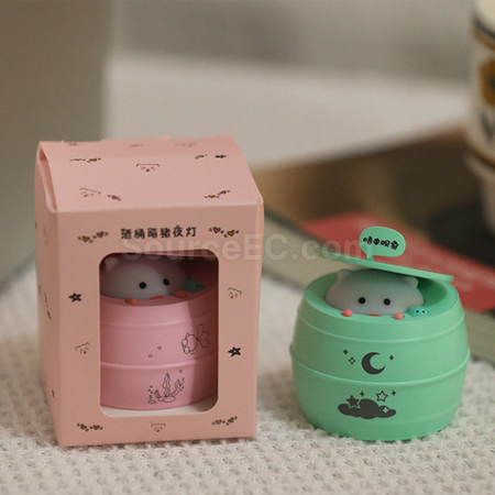 禮品訂造可愛酒桶小夜燈紀念品