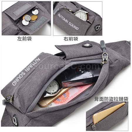 禮品訂造多用途旅行腰包紀念品