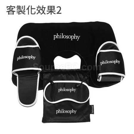 禮品訂造充氣枕頭五件套紀念品