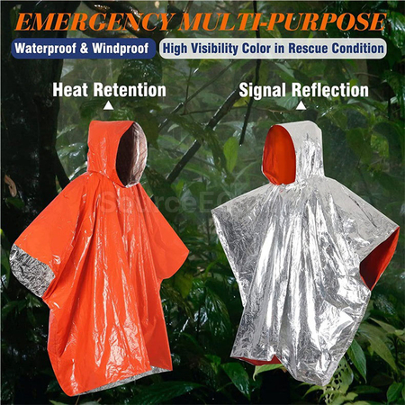 禮品訂造戶外應急生存雨披紀念品