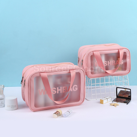 禮品訂造乾濕分離洗漱包紀念品