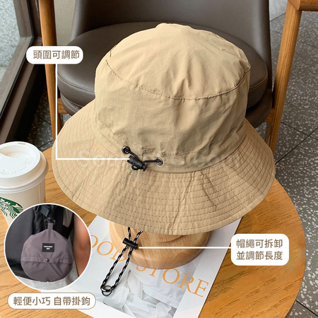 禮品訂造速乾戶外防水漁夫帽紀念品