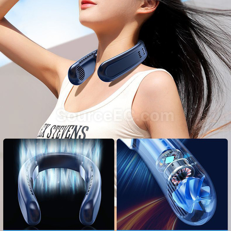 禮品訂造無葉掛脖風扇紀念品
