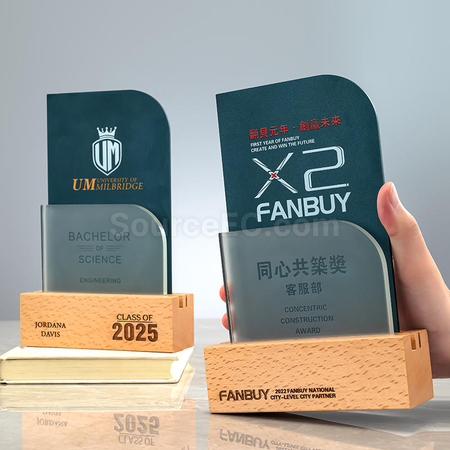 禮品訂造水晶獎座紀念品