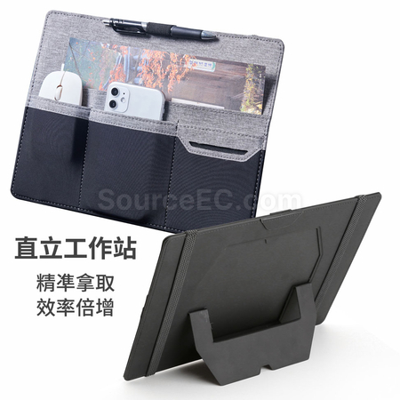 禮品訂造PU辦公桌手機筆記本電腦支架紀念品