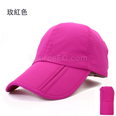 禮品訂造可折疊透氣速乾防曬棒球帽紀念品
