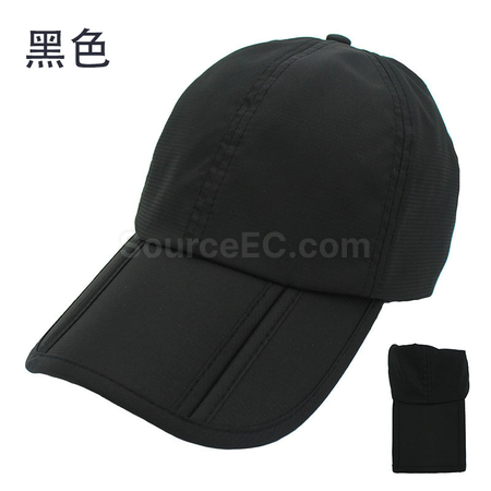 禮品訂造可折疊透氣速乾防曬棒球帽紀念品