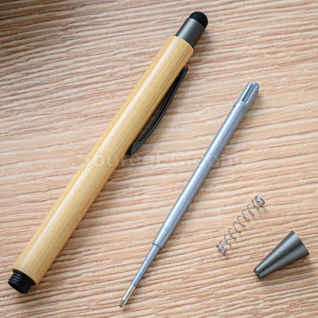 禮品訂造竹製觸控廣告筆紀念品