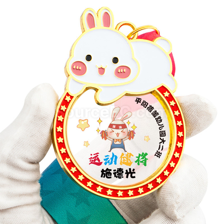 禮品訂造兔子獎牌紀念品