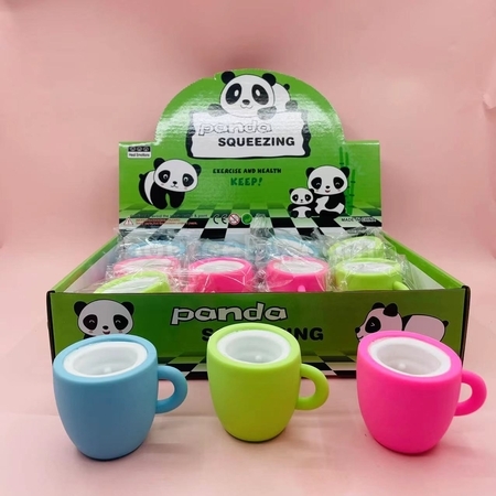 禮品訂造猫熊減壓杯紀念品