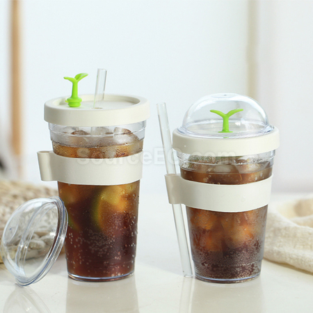 禮品訂造小樹苗吸管杯紀念品
