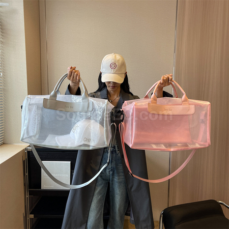禮品訂造果凍透明旅行袋紀念品