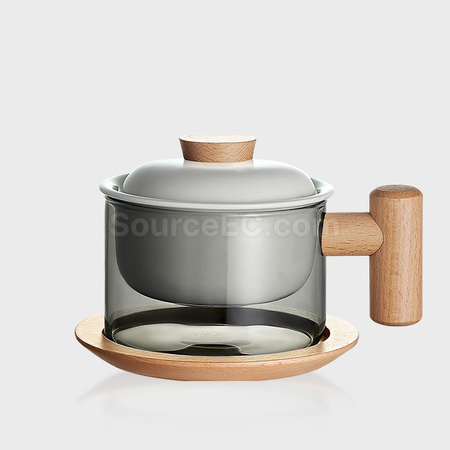 禮品訂造泡茶玻璃杯  紀念品
