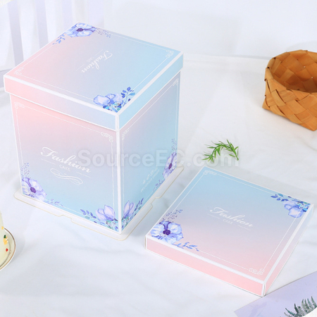 禮品訂造方形半透明包裝盒紀念品
