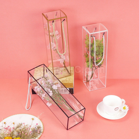 禮品訂造透明手提禮品盒紀念品