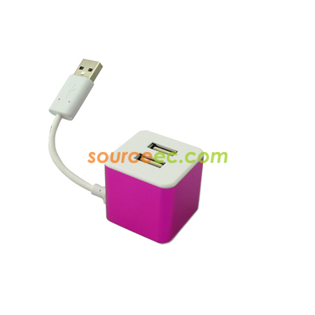 禮品訂造立方亮彩USB分享器紀念品