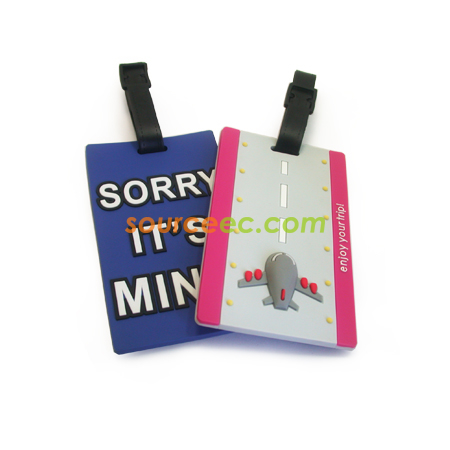 禮品訂造滴膠行李牌紀念品