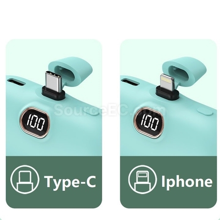 禮品訂造無線膠囊充電寶紀念品