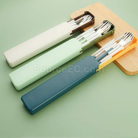 禮品訂造不銹鋼自備餐具套裝紀念品