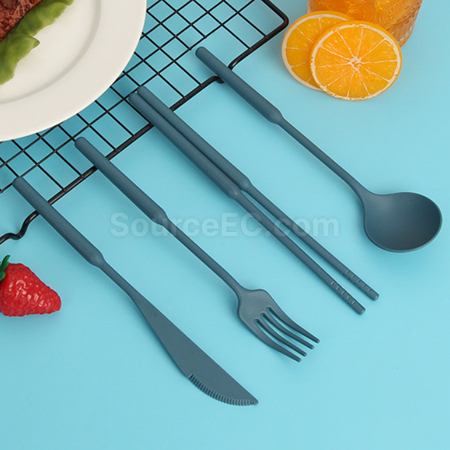 禮品訂造麥稈自備餐具套裝紀念品