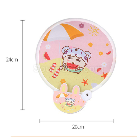 禮品訂造彩印反光板折疊扇紀念品